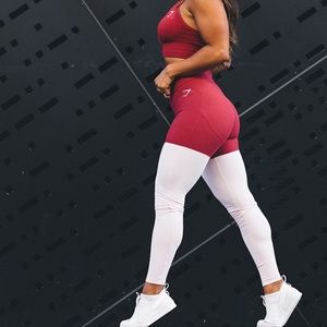 Two tone gymshark leggings